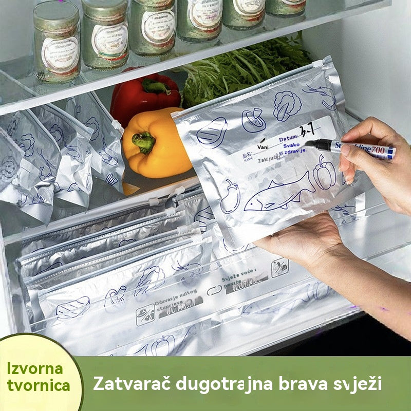 🔥【50% popusta】🔥Ukupno 30 antibakterijskih vrećica od aluminijske folije, super jednostavnih za korištenje, za očuvanje svježine.
