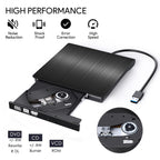 📢📢¡50% de descuento! 💿💻 Lector de CD/DVD Externo – Plug & Play, Portátil y Compatible con Mac/Windows
