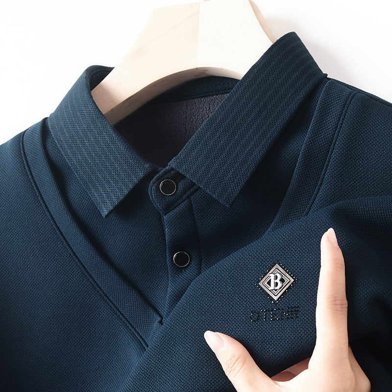 50% OFF🔥【M-4XL】 Pánský prémiový kašmírový dvoudílný teplý top vše v jednom❤️【45-105kg】