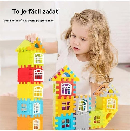 🎁🧩🧩【70kusov】 Vzdelávacie hračky zo stavebníc