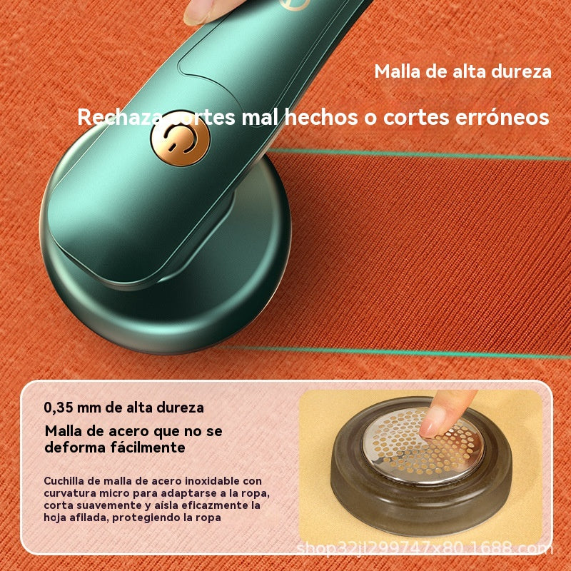 👚✨ Quitapelusas eléctrico portátil multifuncional quitapelusas profesional para prendas de lana punto y algodón 👕🧥🧶