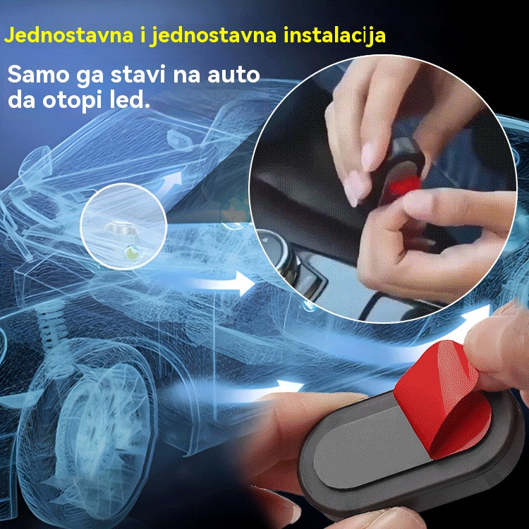 【Kupite 1 i dobijete 1 besplatno】Mini prijenosni odleđivač poseban za staklo i artefakt topljenja snijega