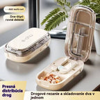 🔥【Kúp jeden, druhý dostaneš zadarmo】👍🌈Prenosná krabička na krájanie tabletiek