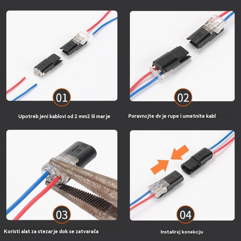 【Kupite 20, dobijte 20 gratis!】 LED terminalni blokovi bez lemljenja i traka