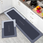 💥【40*60+40*120cm】🧽¡Alfombrilla suave de tierra de diatomeas! ¡Una maravilla para la cocina, antideslizante y resistente al aceite! ✨