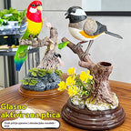 🦜🐦Simulacija s glasovnim upravljanjem, kreativni slatki ukrasi za ptice s glasovnim upravljanjem, ukrasni ukrasi za sobni stol