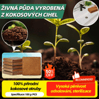🔥🔥【Kúpte 2 a získajte 1 zadarmo】Výživná kokosová tehlová pôda