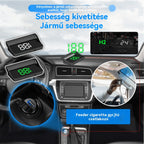 🚗【Vegyél egyet, egyet kapsz ajándékba】Autó HUD kijelző｜HD GPS kivetítés｜Valós idejű sebesség és biztonságosabb vezetés