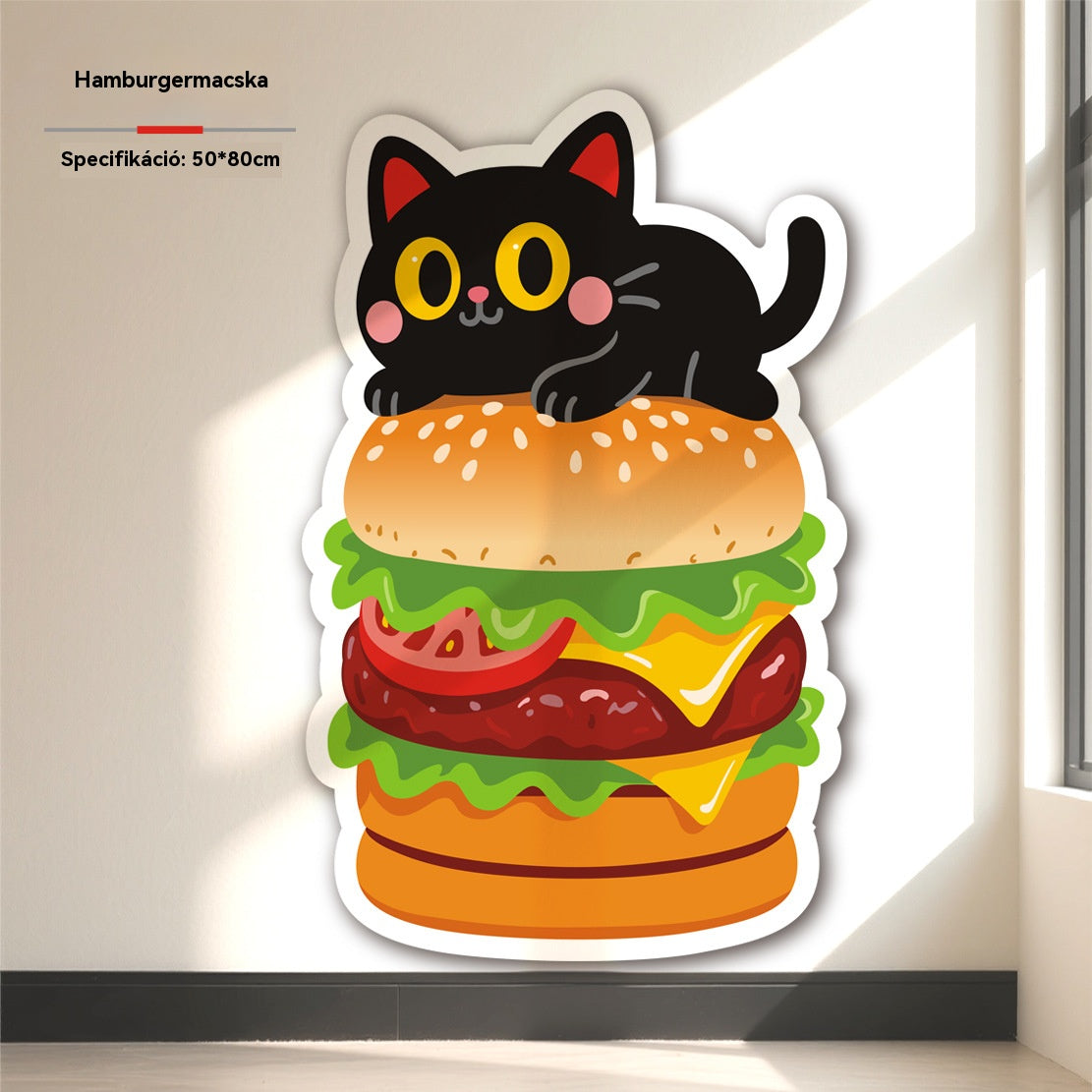 🏆【🔥Eladó】🐱Automatikusan záródó macskakaparódeszka - Kocka alakú függőleges kaparódeszka - Nincs szükség telepítésre, csak ragaszd fel és használd.