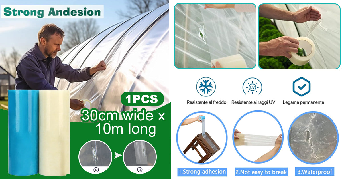 💪🚫💧Extra silná vodotěsná páska (10m x 15-30cm) 🚛💰 Platba při doručení