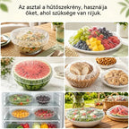🔥 (300 darab)🍽️ Extra nagy, vastag, élelmiszeripari minőségű antibakteriális műanyag doboz