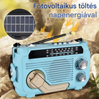 🏕️【Ograniczona czasowo zniżka 50%】Hordozható multifunkcionális AM rádiós zseblámpa
