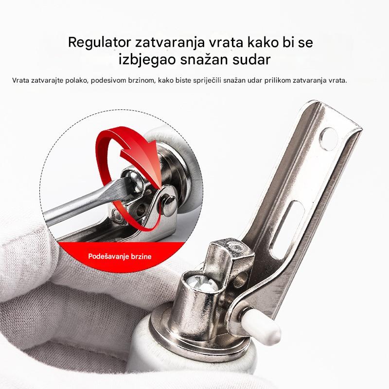 👍👍Pneumatski amortizer za vrata, mekano zatvaranje vrata, tihi mehanizam povratka