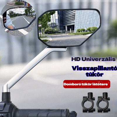 Säädettävä HD-taustapeili moottoripyörään