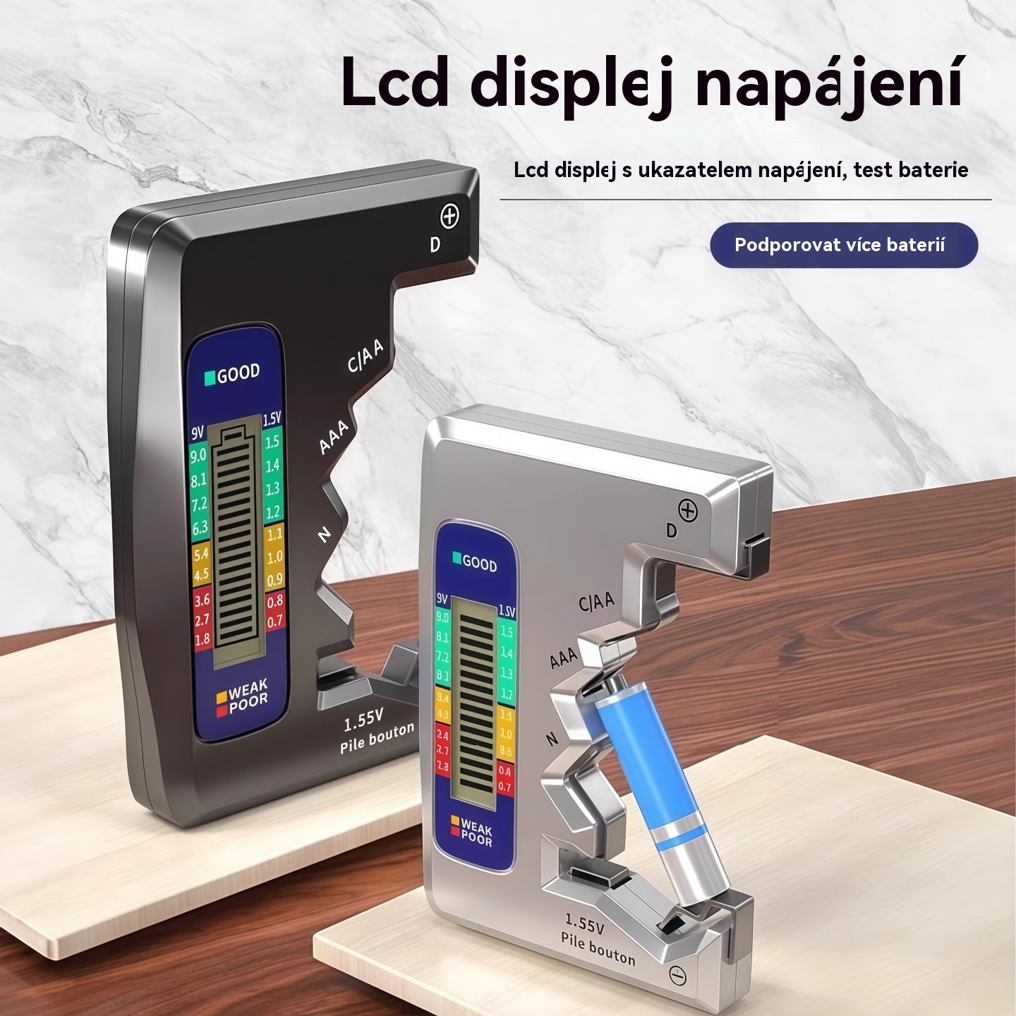 ⚡Testery baterií vám usnadní život