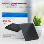 📢📢Popust do 50%! 💿💻 Vanjski CD/DVD pogon – Plug & Play, prijenosan i kompatibilan s Mac/Windows sustavima