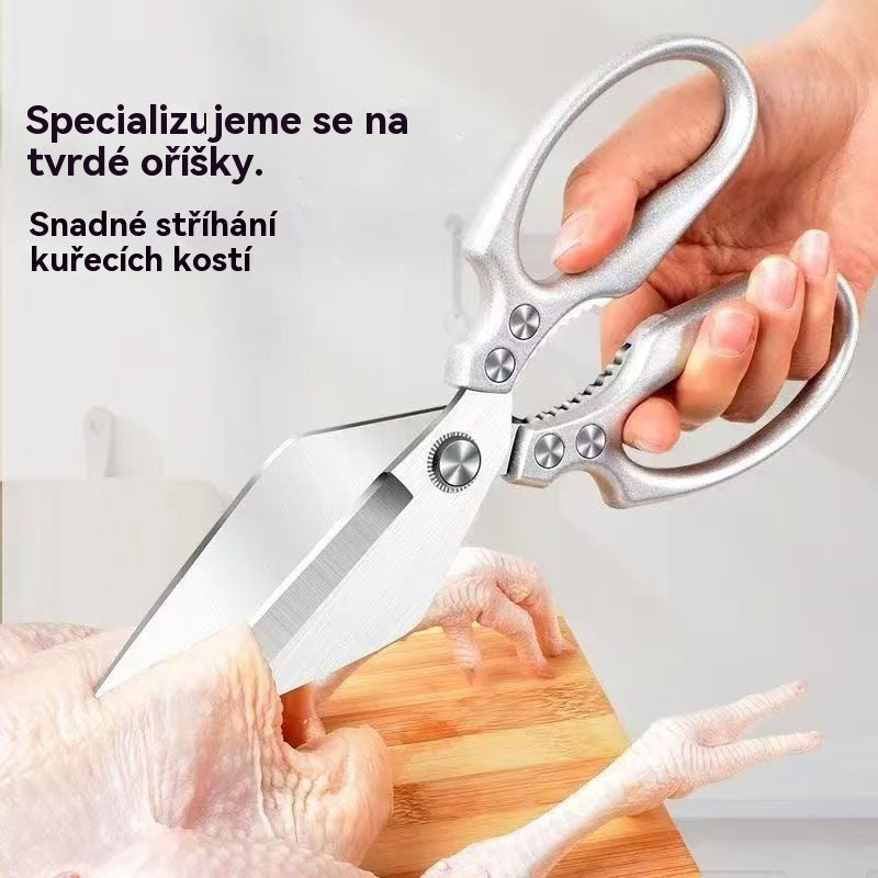🔥Časově omezená nabídka🔥Multifunkční, odolné a ostré kuchyňské nůžky
