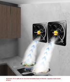 【Ponuka na obmedzený čas】🌬Výkonný domáci odsávací ventilátor