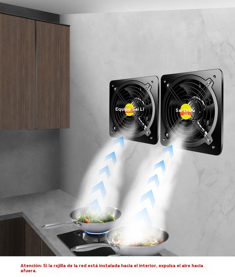 【Ponuka na obmedzený čas】🌬Výkonný domáci odsávací ventilátor