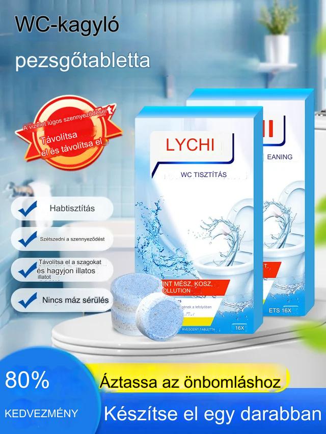 ✨ Ισχυρά αναβράζοντα δισκία καθαρισμού τουαλέτας