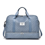 🔥【40% popusta + Besplatna dostava】Elegantna putna torba velikog kapaciteta s dizajnom za odvajanje suhog i mokrog, može se koristiti i kao torba za jogu i fitness
