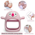 💝【50% popusta】👼Silikonska glodalica za bebe od 0 do 12 mjeseci, 🍼Duda za ruke za dojenje