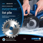 ⚙️⚡Kupite jedan, dobijte drugi gratis⚡🔨🔥 Dvostrani list pile od legure za obradu drveta