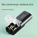 🏆【40 komada】Dvostruki kabelski priključak s kopčom za zaključavanje