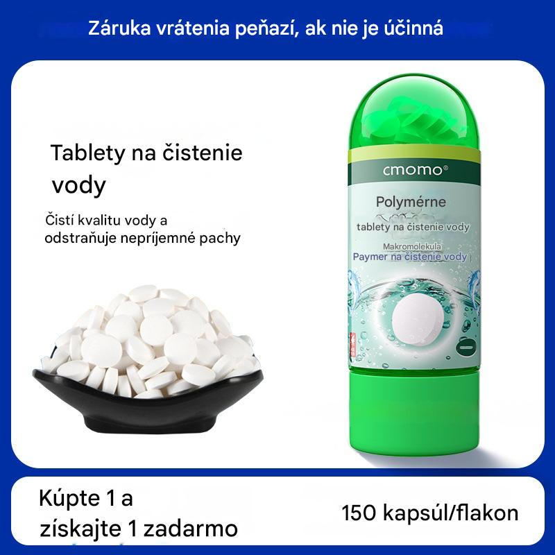 🔥【Kupi 1, dobiješ 1 gratis: 2 bočice, ukupno 300 tableta】💦🐟Tablete za pročišćavanje polimera｜Brzo uklanjaju klor i stabiliziraju vodu｜Izmjena vode za akvarij bez taloženja