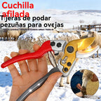 🐏✂️【Akcija – Popust do 50%!】Škare za šišanje ovčjih, kravljih i konjskih kopita, višenamjenske vrtne škare
