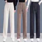 🔥✨【M-3XL】【40-110KG】👖Нови дамски еластични широки панталони, стилни и ежедневни