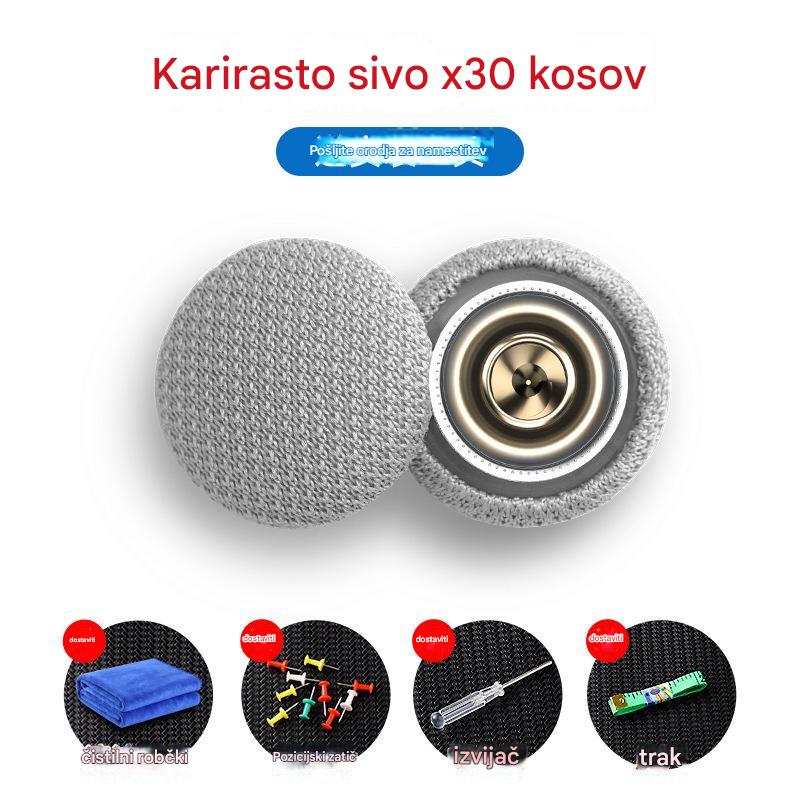 Strešno platno avtomobila odpada, popravite sponko za pritrditev žebljev (kit orodja za montažo + izvijač + brisača vključen)
