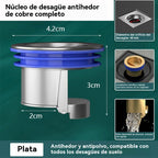 🔥Kupite 1, dobite 1 GRATIS!🔥 Univerzalni medeninasti talni odtok z jedrom proti vonju 🚿✨