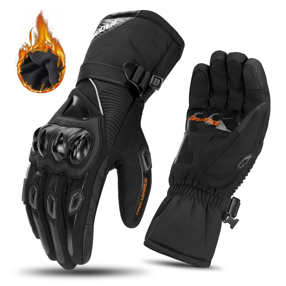 🔥【Ograničena ponuda – Popust do 50%!】🧤Debele duge rukavice za vožnju motociklom, vodootporne i tople