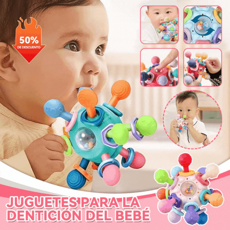 🎁【Kupi 1, dobiješ 1 gratis】👶👶Savršeni pokloni za dječake i djevojčice: Senzorne igračke za nicanje zubića za malu djecu