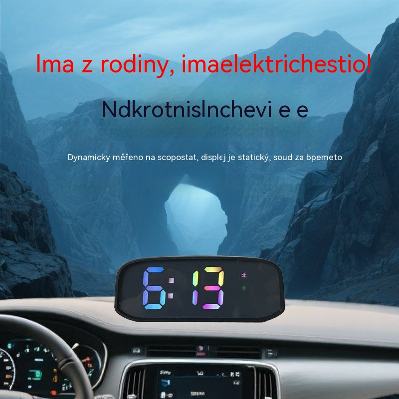 🚗Solární displej pro rychloměr auta