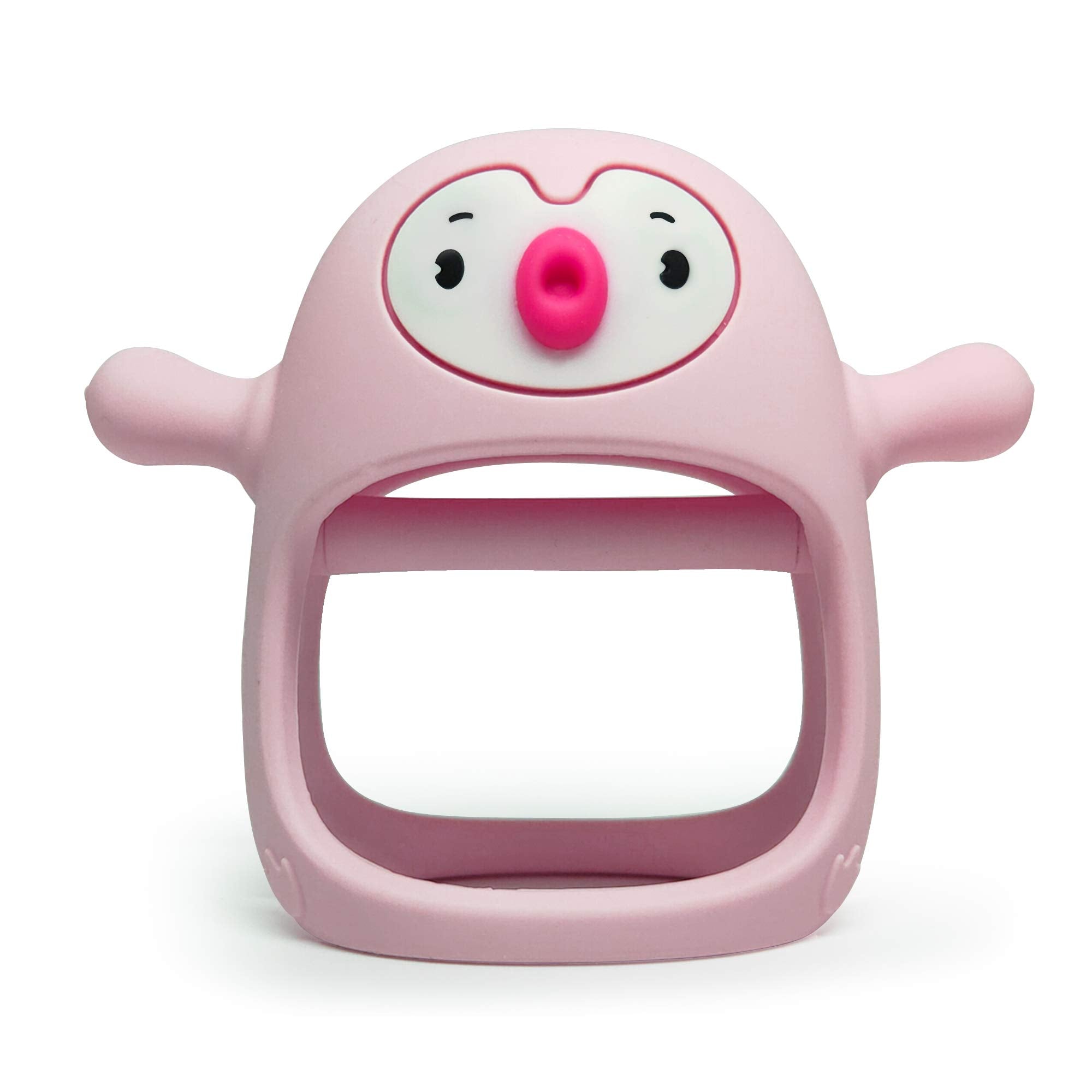 💝【50% popusta】👼Silikonska glodalica za bebe od 0 do 12 mjeseci, 🍼Duda za ruke za dojenje