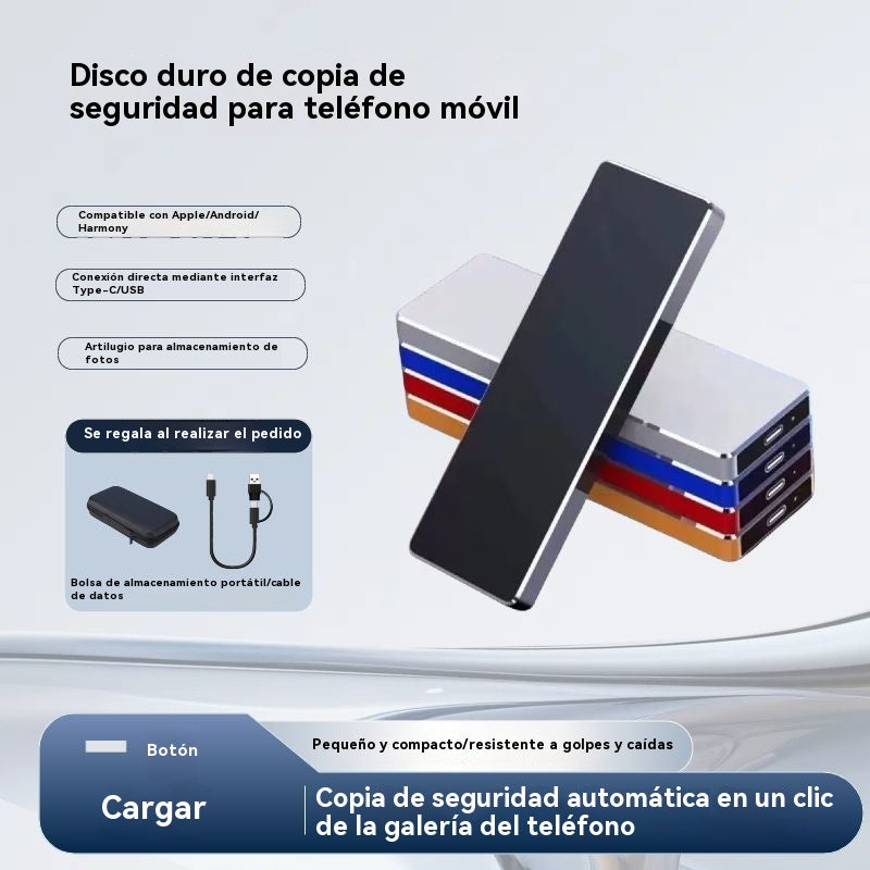 ⚡ 【1TB】Disco Duro USB 3.0 Multifuncional de Alta Velocidad | Transferencia Rápida, Gran Compatibilidad, Almacenamiento Sin Preocupaciones 💻📦