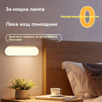 🏡💡Умна LED лампа със сензор за присъствие, лесна за зареждане и практична.