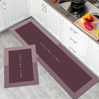 💥【40*60+40*120cm】🧽¡Alfombrilla suave de tierra de diatomeas! ¡Una maravilla para la cocina, antideslizante y resistente al aceite! ✨