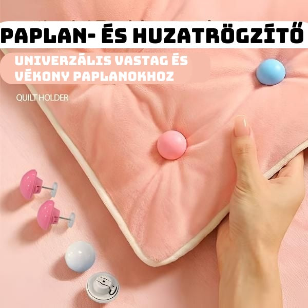 【Szuper kedvezmény!】【20 db】Paplanrögzítő - Stabil és Könnyen Használható! Univerzális vastag és vékony paplanokhoz
