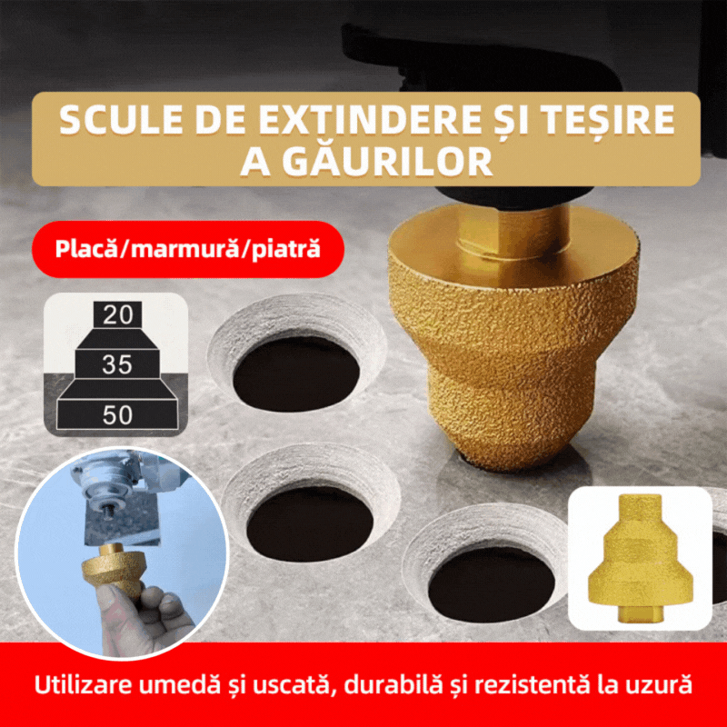 🔥Promocija – Popust do 50%🔥 Uređaj za izradu otvora, višeslojni konusni razvrtač, alat za otvaranje rupa za kutnu brusilicu