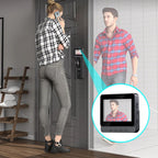 🔥Bezdrátová zvonková kamera: 1080P, úhel záběru 170°, 4,3palcová obrazovka, vodotěsná ochrana IPX65 pro venkovní použití, noční vidění