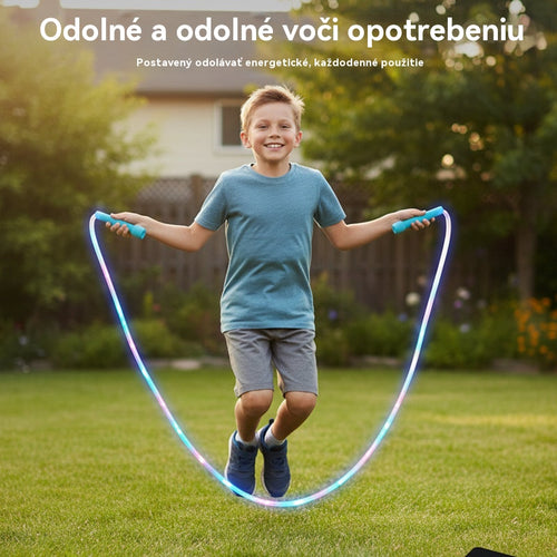 🏃【Kúp 1, získaj 1 zadarmo】🌈 LED svietiace švihadlo pre deti