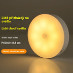 🏡💡【Kupte 2 a dostanete 2 zdarma】Inteligentní LED lampa s indukcí lidského těla, pohodlné a praktické nabíjení