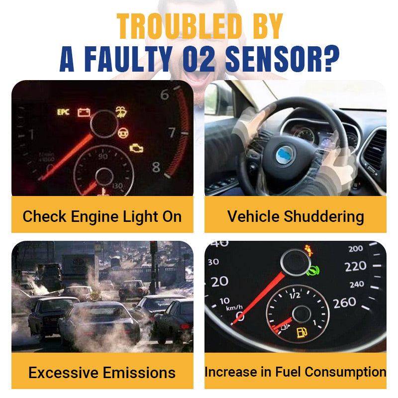 【Kupite 2, dobit ćete 2 besplatno】Uskoro dostupno🔥Produžni adapter za automobilski O2 senzor M18*1.5