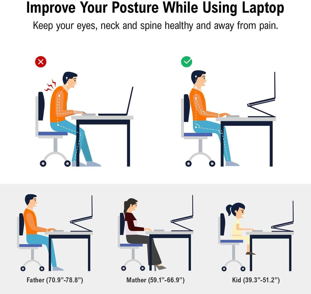💥【Kedvezmény】💻 Laptop állvány alumíniumötvözetből készült forgatható állvány