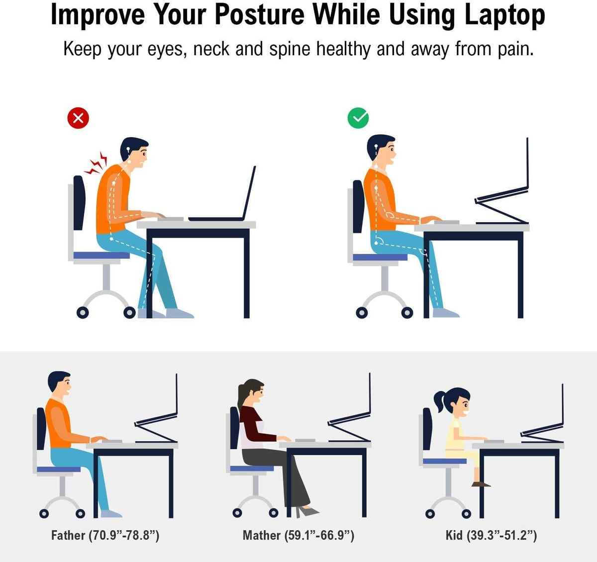 💥【Kedvezmény】💻 Laptop állvány alumíniumötvözetből készült forgatható állvány