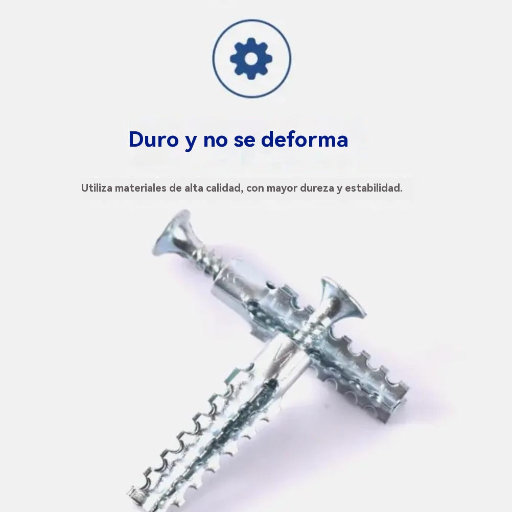 🔥【100 setova】🔩 Super jaka nazubljena metalna sidra za čvrsto pričvršćivanje na bilo koji zid