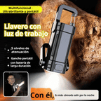 【30%OFF】【Compra 1 y llévate 1 gratis】🔥Gran oferta🔥Linterna mini para llave súper brillante e impermeable con salida de 1200 lm